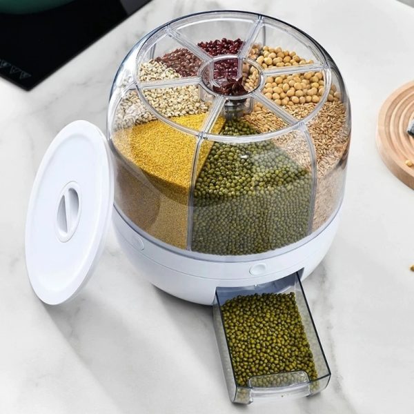 360° Rotatable Food Dispenser 3